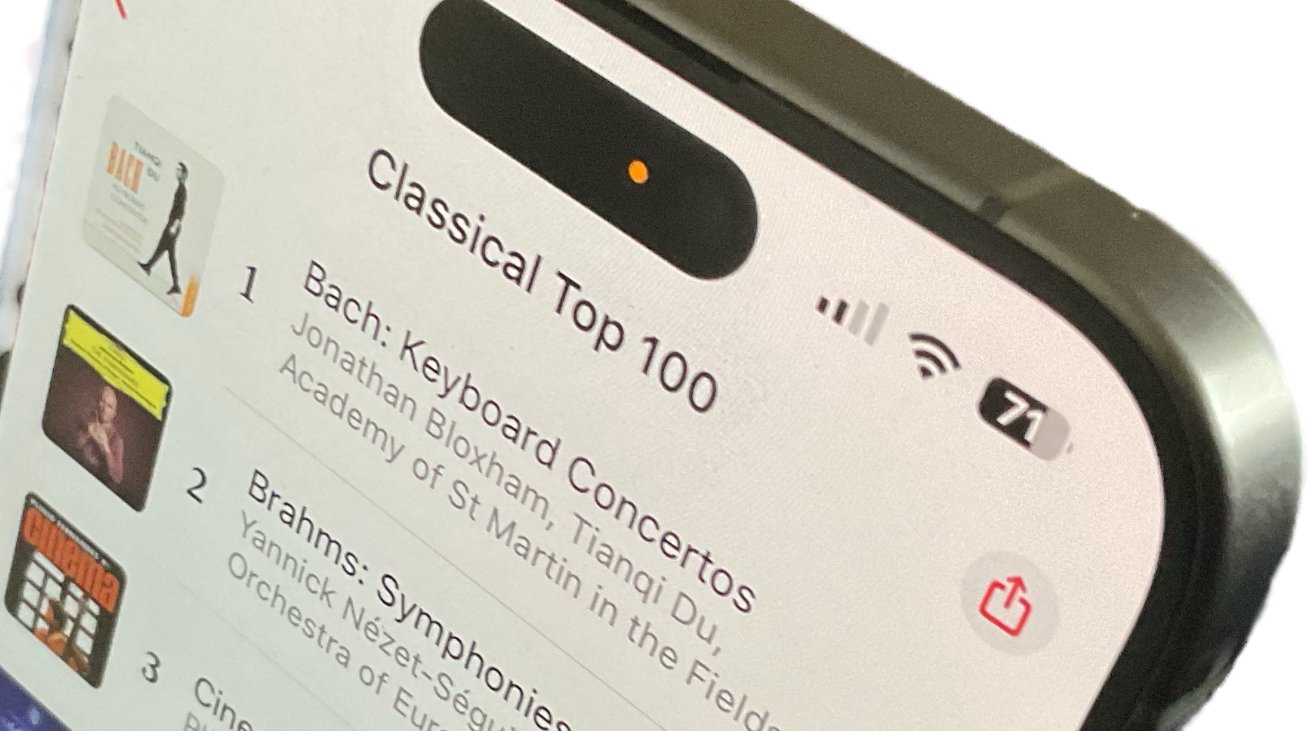 La lista Top 100 debuta en Apple Music Classical