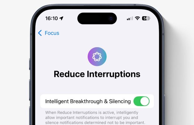 Cómo usar Reducir interrupciones en iOS 18 y qué hace