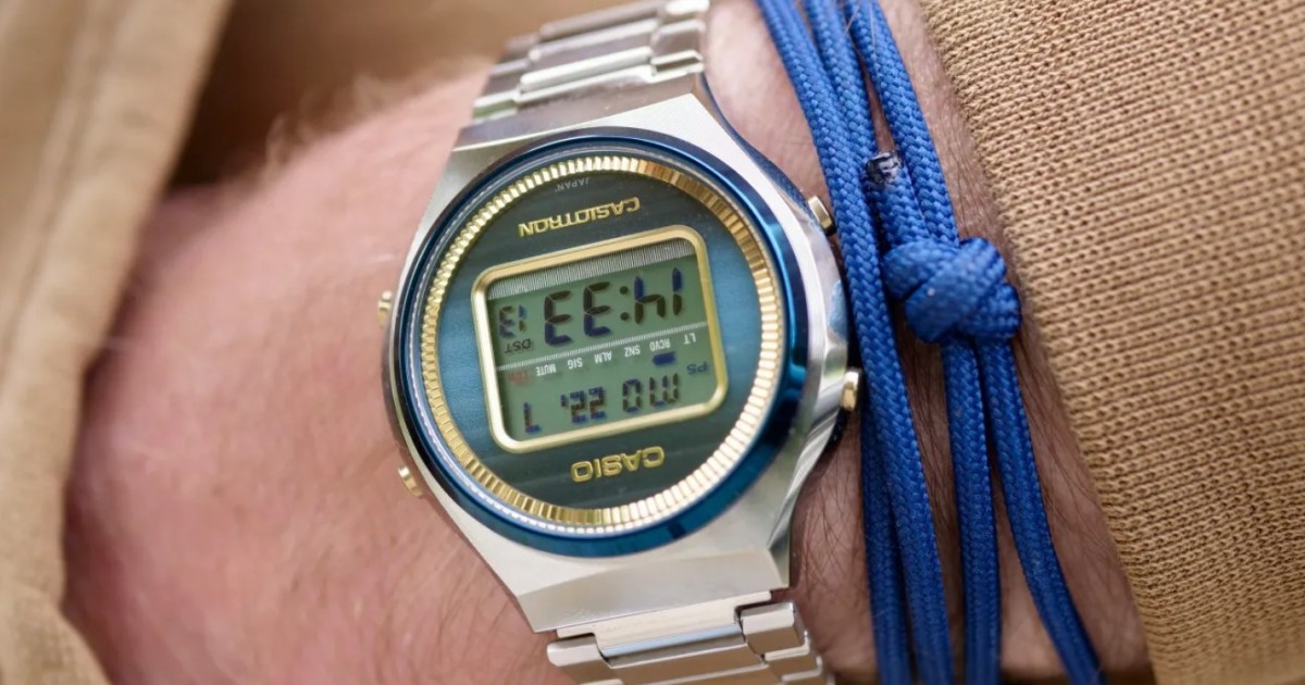 Casiotron TRN-50: un reloj que vuelve tras cincuenta años