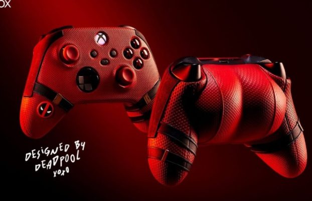 Xbox saca un particular control con «trasero» de Deadpool
