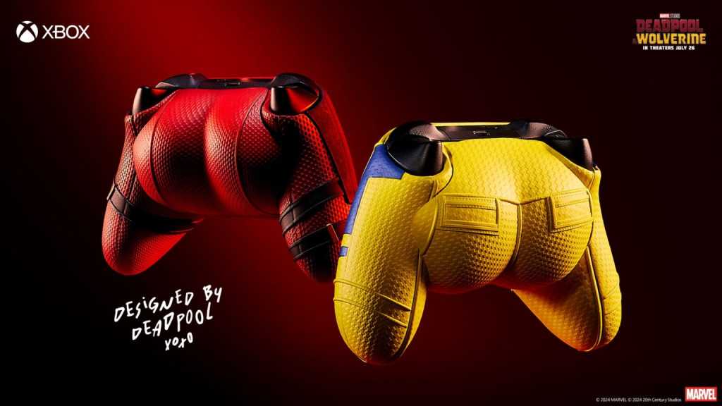 Los controladores Xbox de Deadpool y Wolverine son extremadamente prácticos