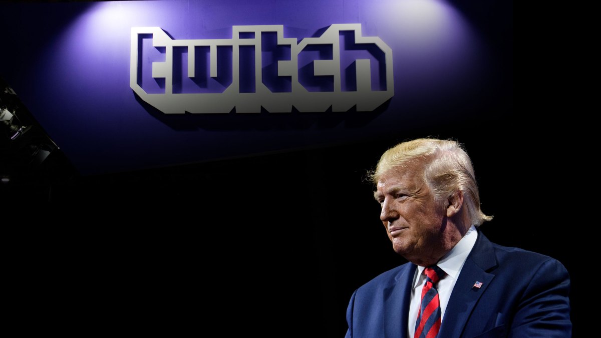 Twitch restablece la cuenta de Trump antes de las elecciones presidenciales de 2024