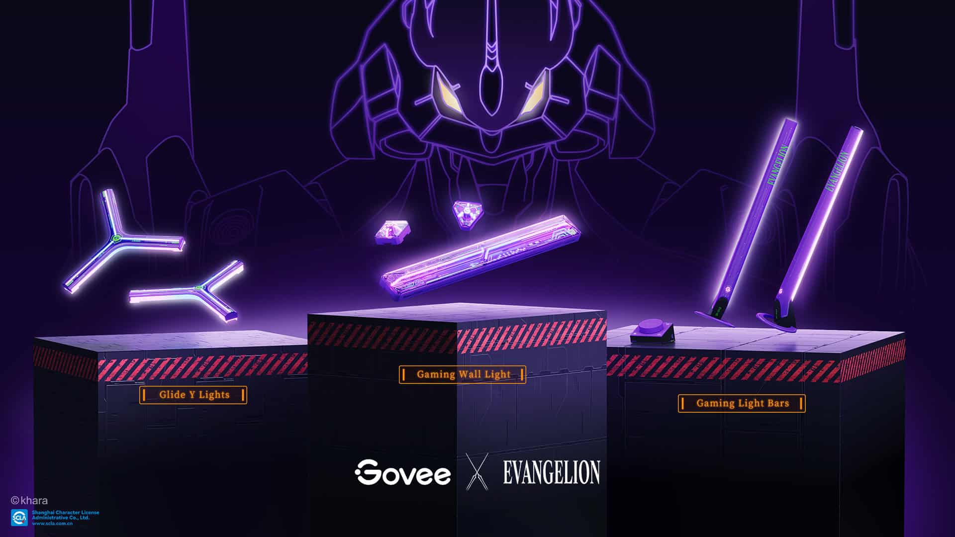Govee anuncia luces de juego Evangelion de edición limitada