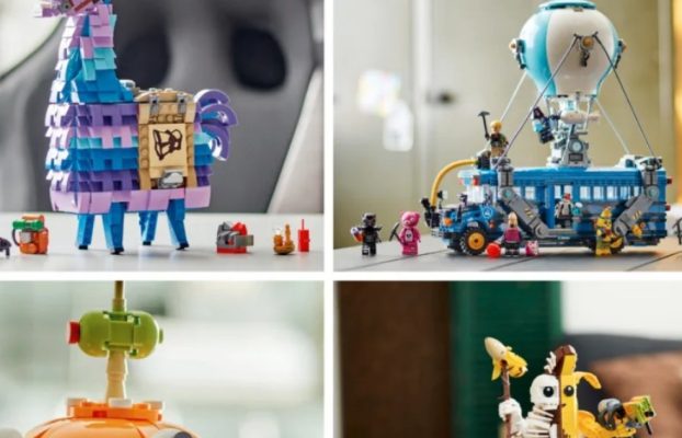 Lego estrena sus primeros sets del popular Fortnite
