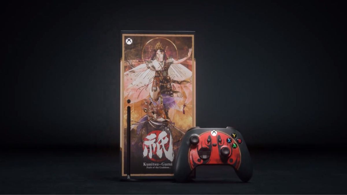 Microsoft está regalando un paquete personalizado de Kunitsu-Gami: Path of the Goddess para Xbox Series X