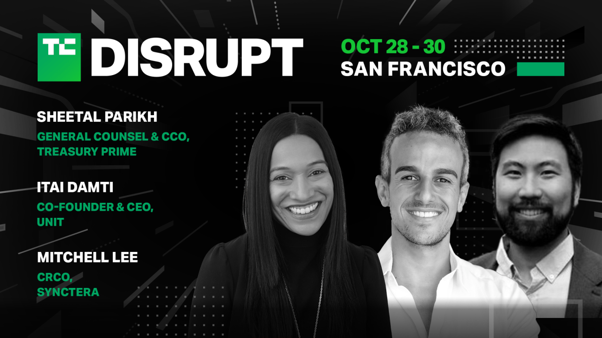 Los ejecutivos de Fintech se suman al escenario Fintech en Disrupt 2024
