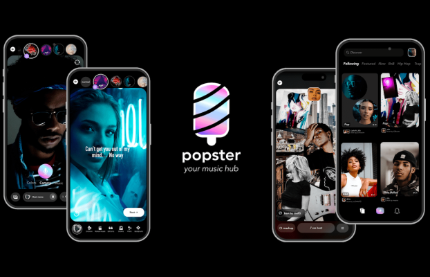 La aplicación para compartir videos musicales Popster usa IA generativa y permite a los artistas remezclar videos