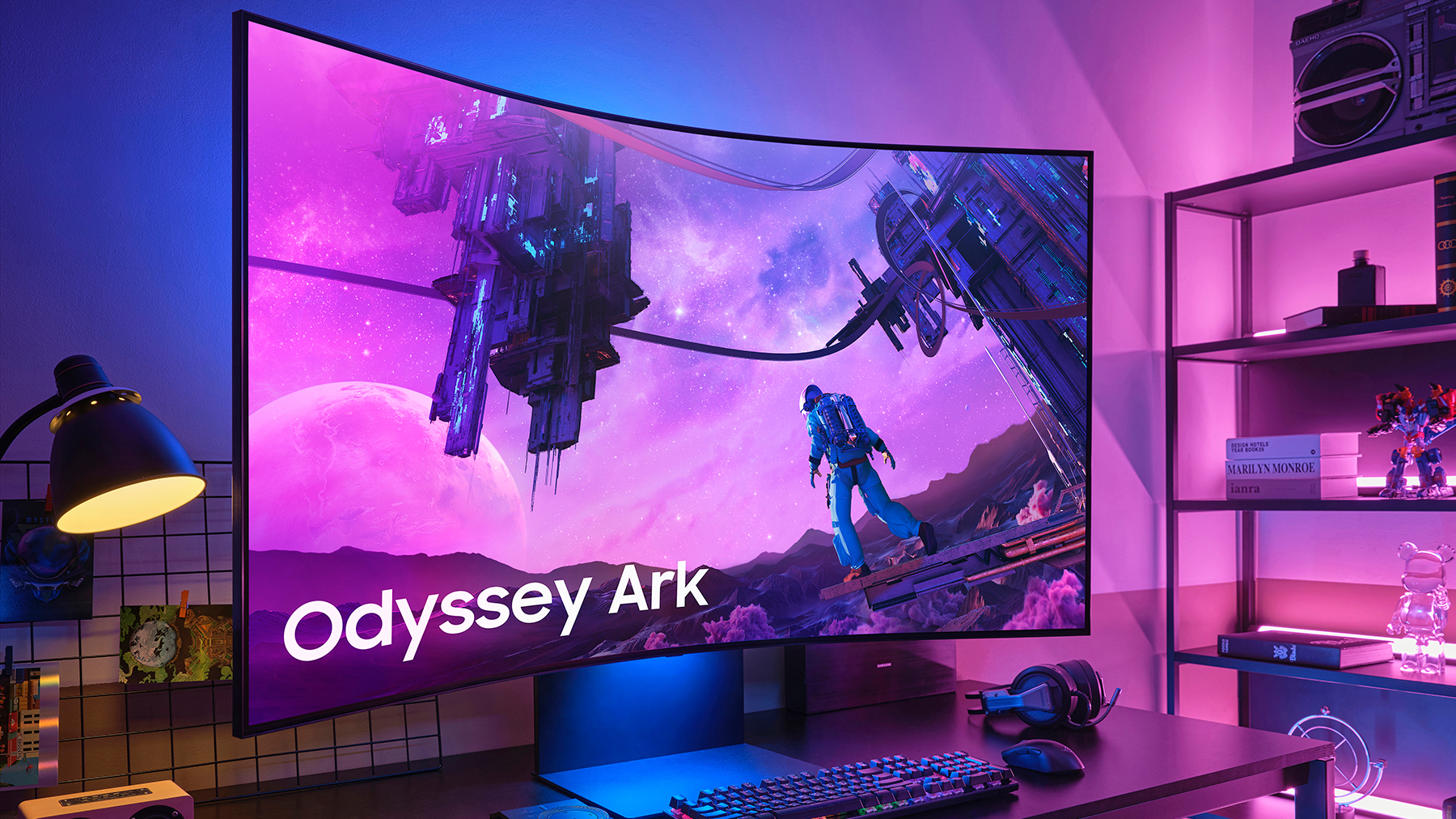 Ahorre $1,200 en el monitor de juegos Samsung Odyssey Ark