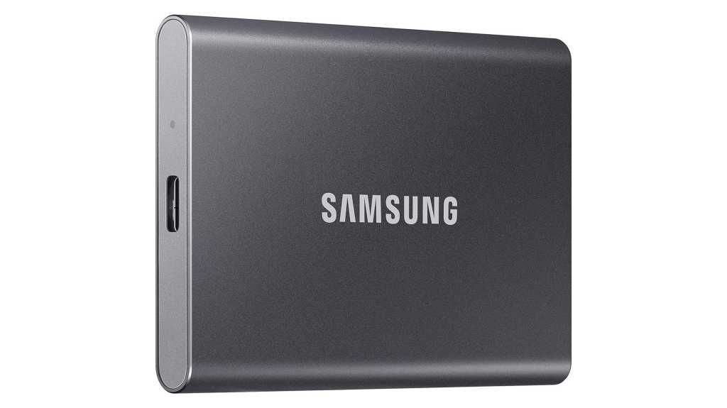 Consigue el fantástico SSD portátil T7 de Samsung con un 50 % de descuento