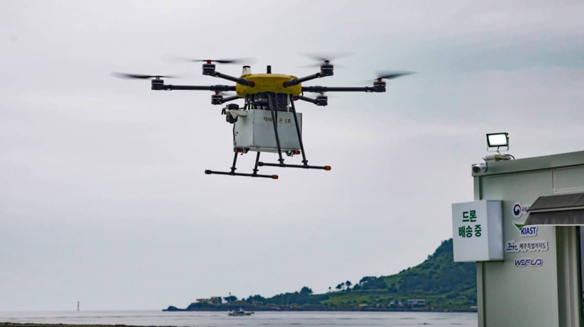 Samsung lanza entregas con drones para Galaxy Z Fold 6 y Flip 6