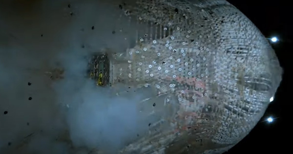 Mira cómo Sierra Space destruye su estación espacial inflable, otra vez
