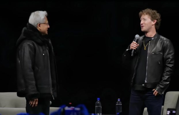 Huang y Zuckerberg intercambiaron chaquetas en SIGGRAPH 2024 y las cosas se pusieron raras