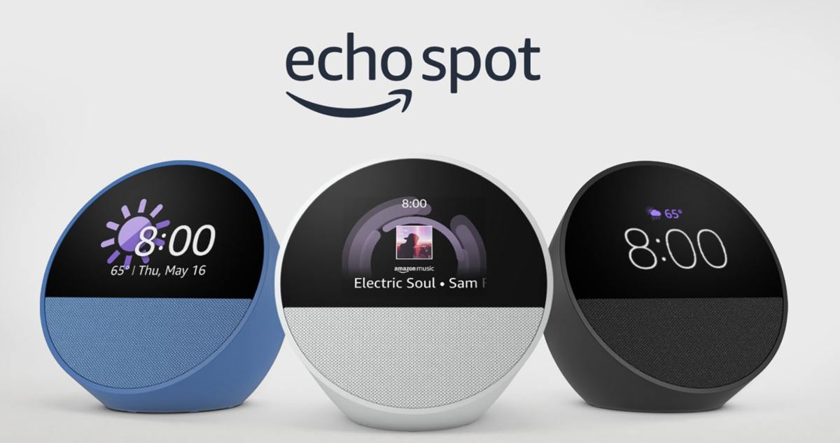 Amazon revive su Echo Spot con un aspecto renovado y un audio mejorado