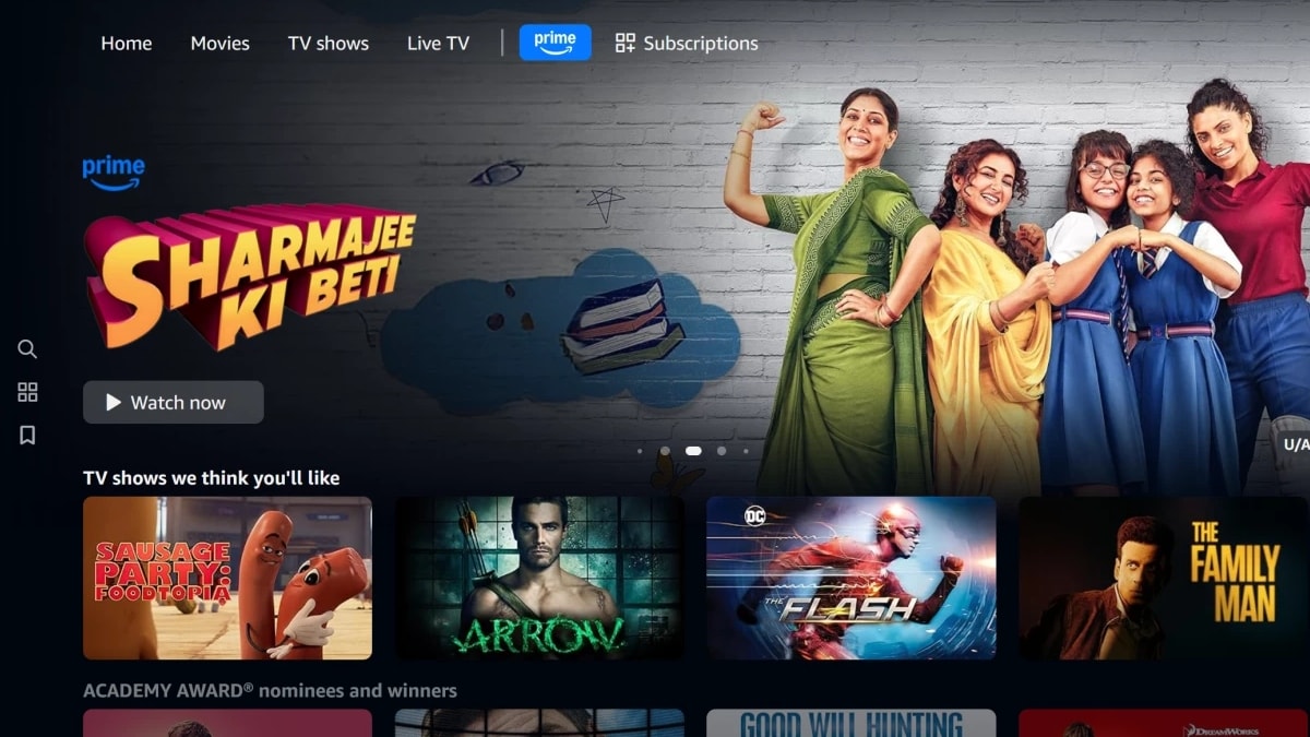 Amazon Prime Video se renueva con una barra de navegación optimizada y recomendaciones basadas en inteligencia artificial