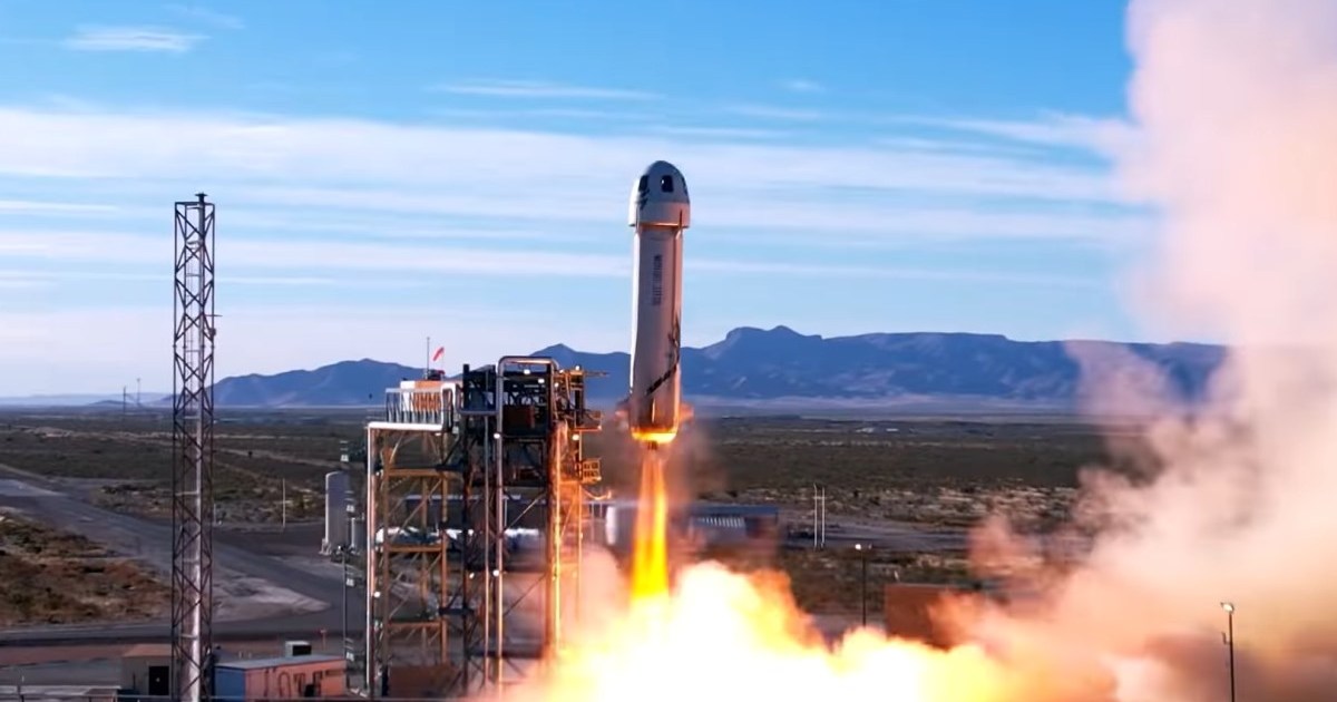 Blue Origin muestra el mecanismo de aterrizaje del cohete New Glenn