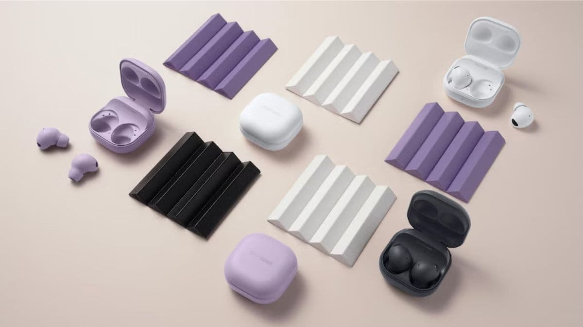Imágenes filtradas de los Samsung Galaxy Buds 3 Pro muestran tiras LED en el tallo; la caja minorista de los Buds 3 aparece antes del debut