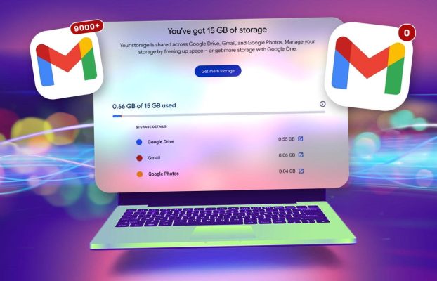 Despeja tu bandeja de entrada de Gmail: cómo conseguir 15 GB de almacenamiento gratuito