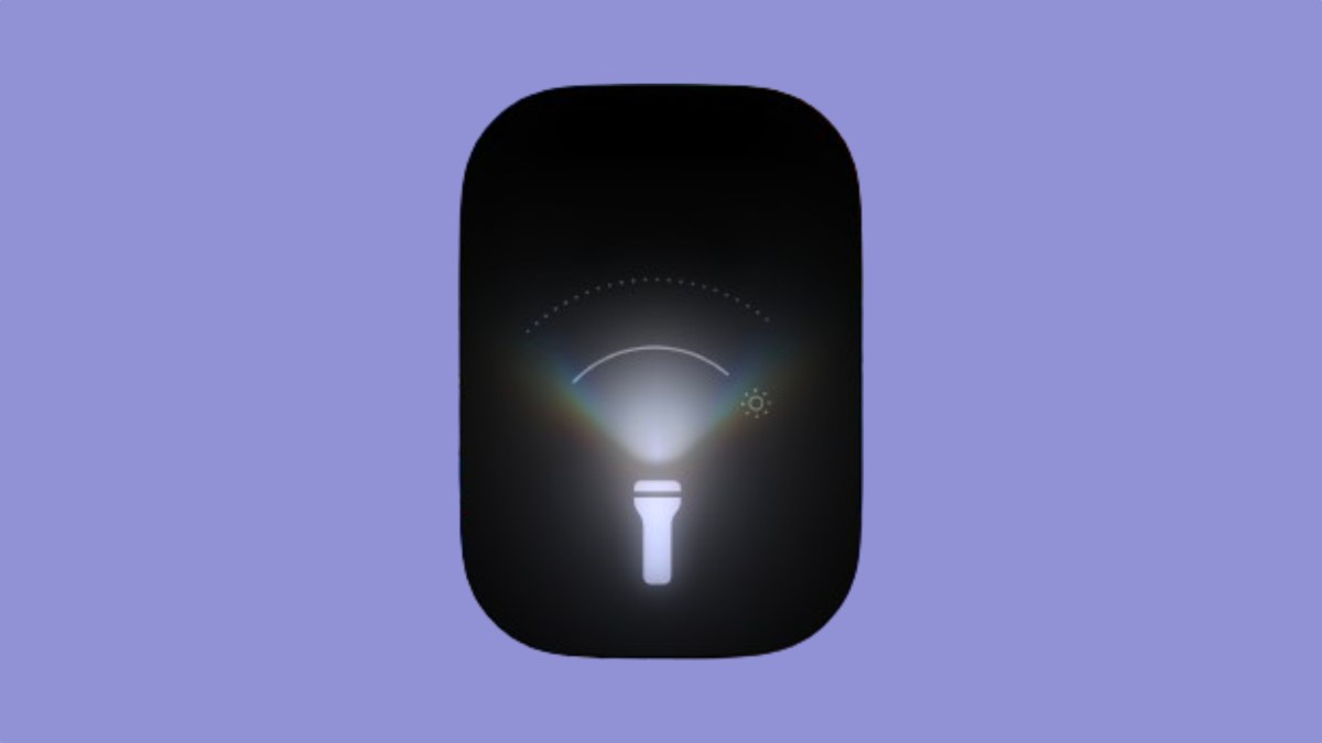 Con la última versión beta para desarrolladores de iOS 18, Apple hace que la interfaz de usuario de la linterna sea más divertida