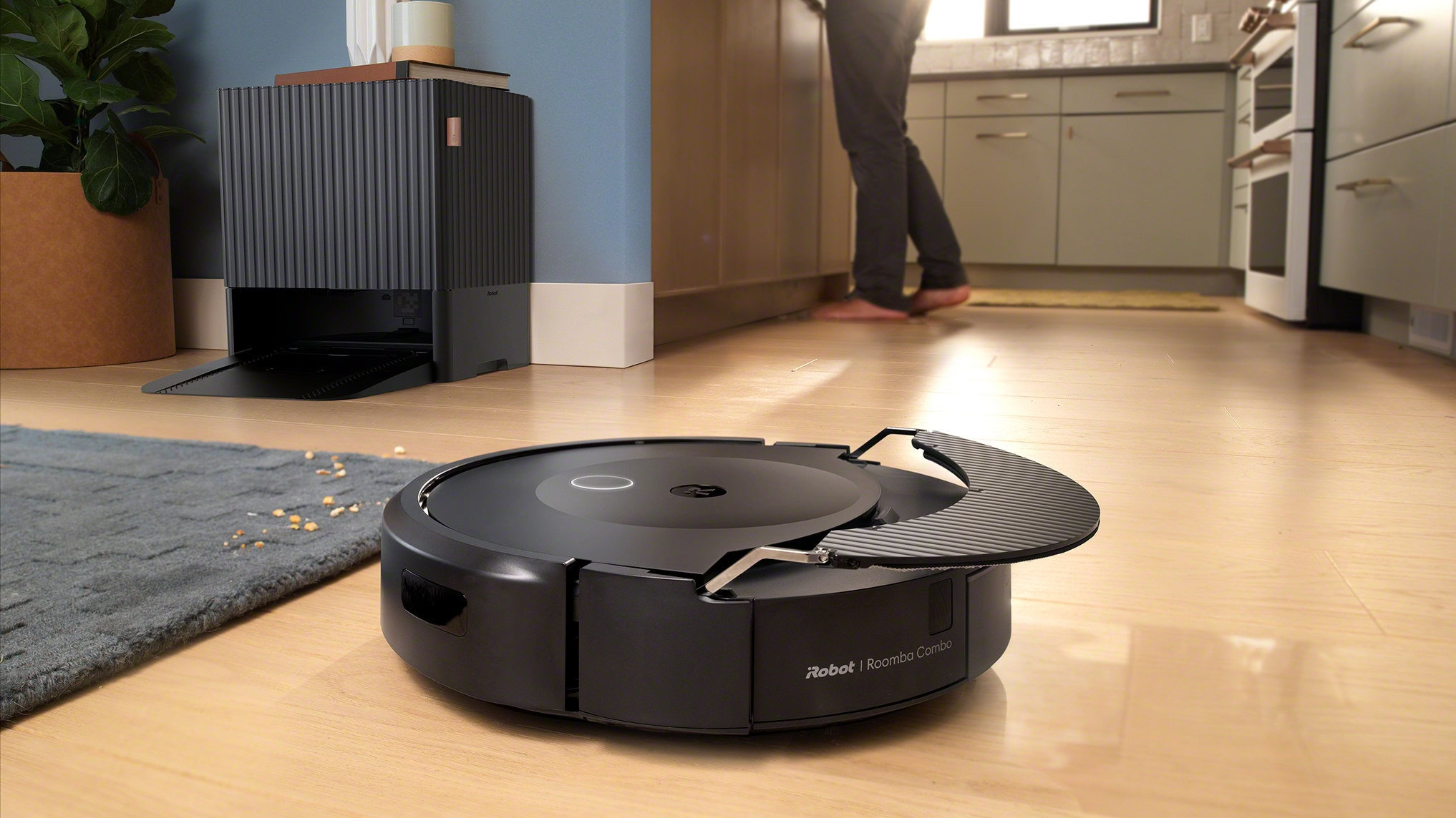 El último Roomba tiene una base que puede hacer prácticamente cualquier cosa