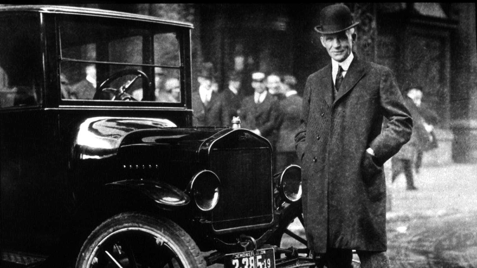 Henry Ford sólo corrió una vez y venció a uno de los mejores del mundo
