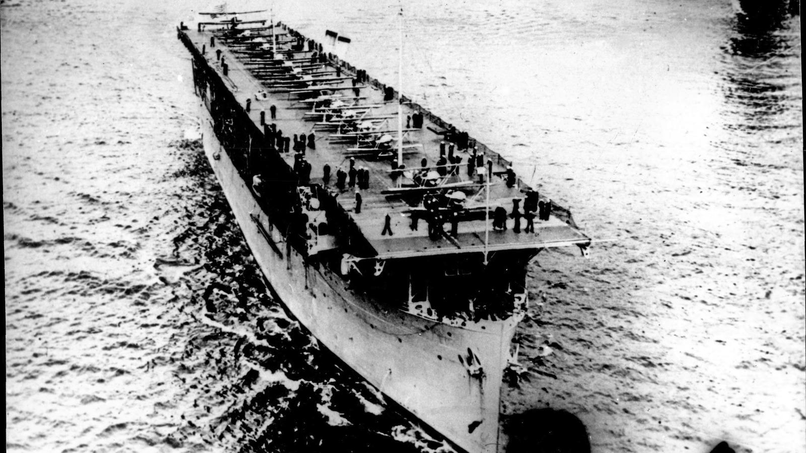 La historia del primer portaaviones de la Marina de los EE. UU.