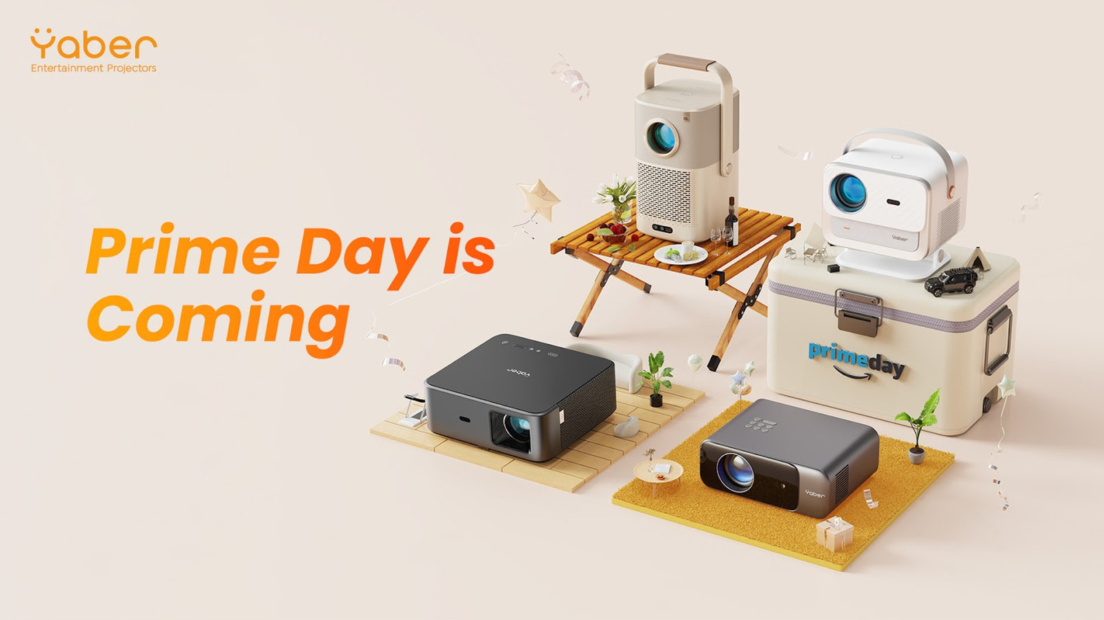 Consiga un asiento en primera fila para sus eventos deportivos favoritos con un proyector Yaber en Prime Day