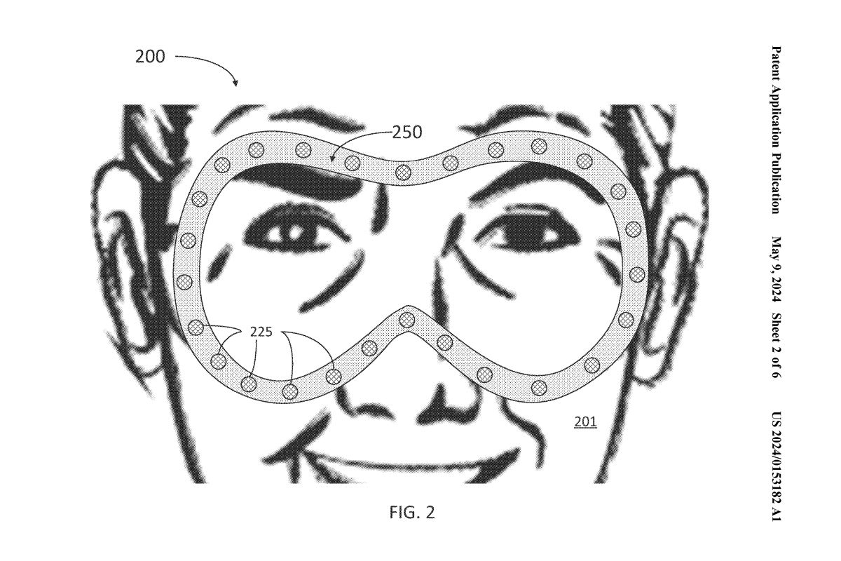La solicitud de patente de Meta describe la función de «presencia social» inspirada en EyeSight en Apple Vision Pro