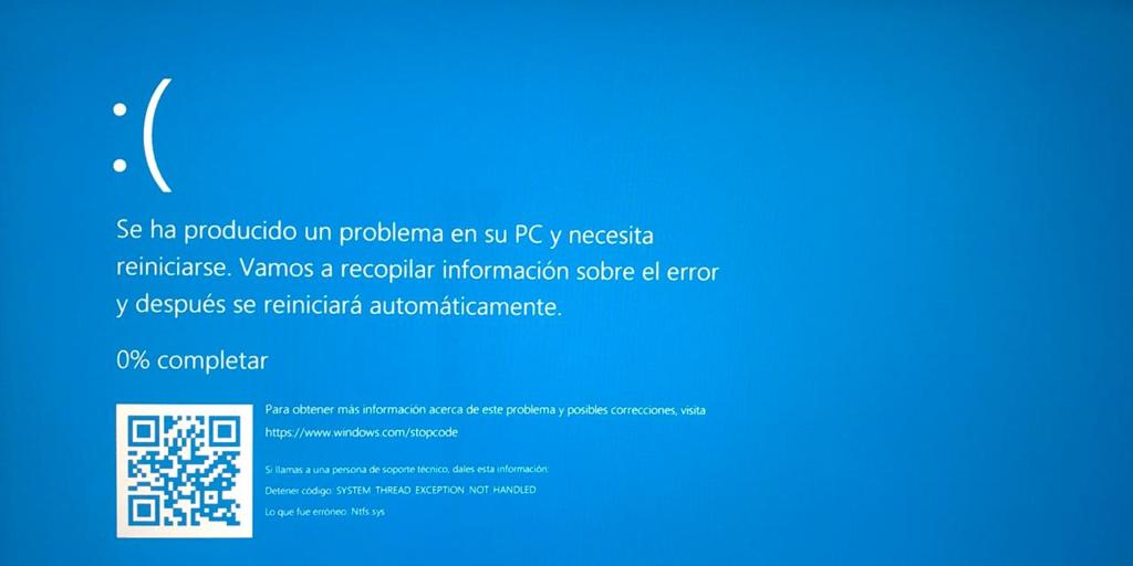 Cómo solucionar en tu ordenador la pantalla azul de Windows tras la caída mundial de Microsoft