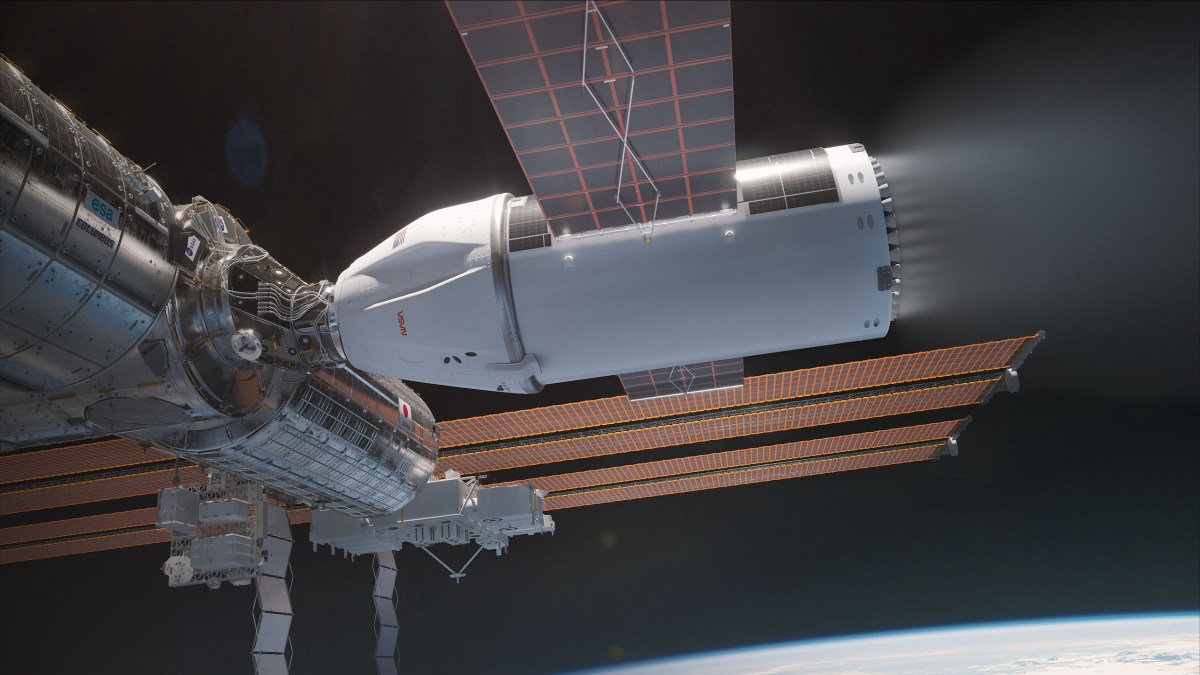 El vehículo de SpaceX para desorbitar la Estación Espacial Internacional es un Dragon con esteroides