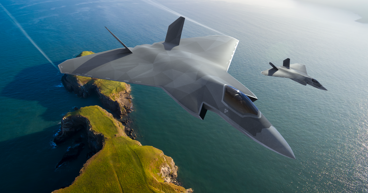 El nuevo concepto de caza Tempest de sexta generación lleva la aerodinámica al siguiente nivel