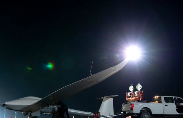 Un avión no tripulado espía de larga duración y semisecreto de la Fuerza Aérea de EE. UU. revela su identidad
