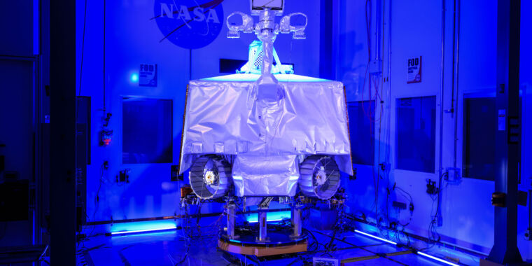 La NASA construyó un explorador lunar pero no puede permitirse llevarlo hasta la plataforma de lanzamiento