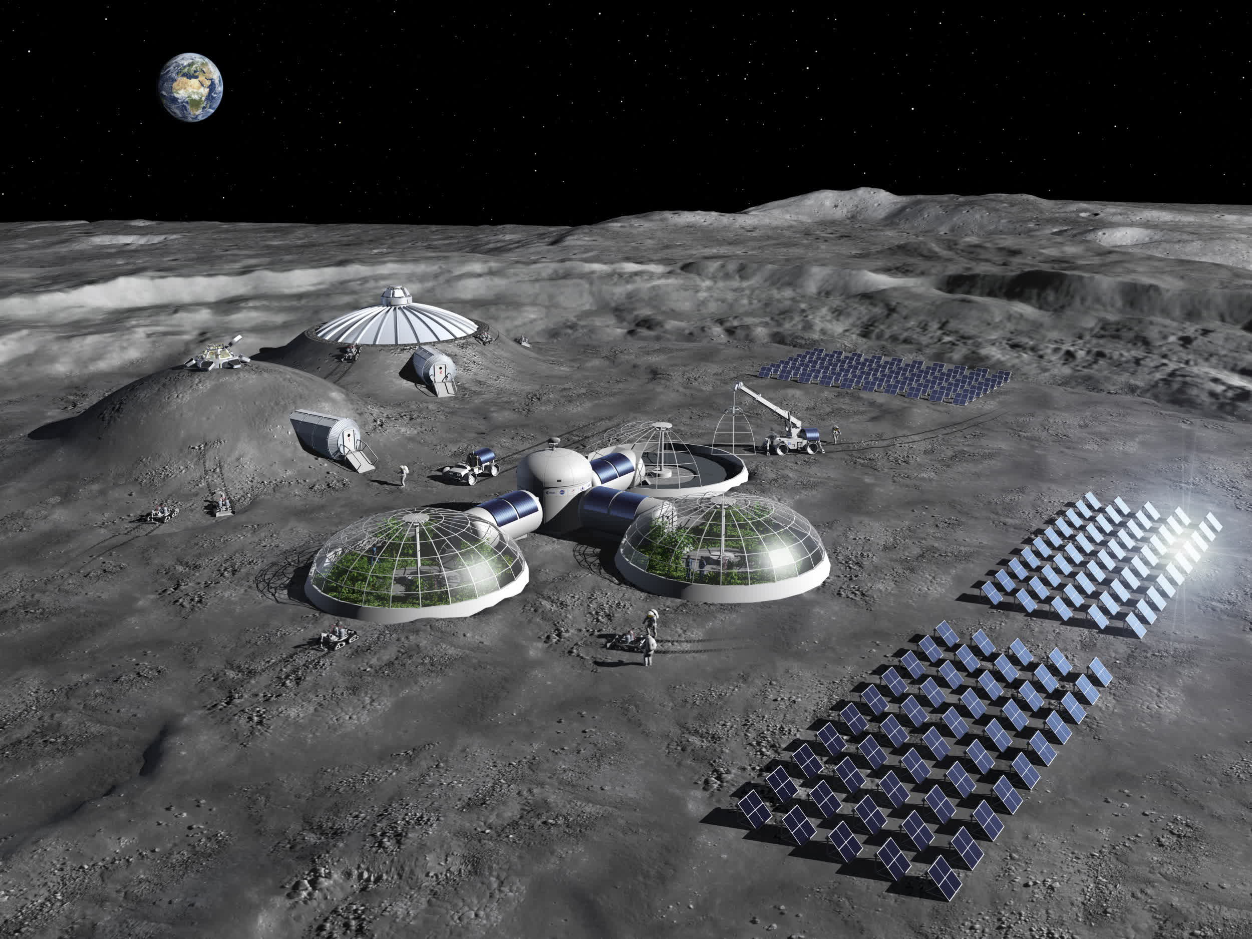 Científicos desarrollan un método innovador para extraer agua del suelo lunar