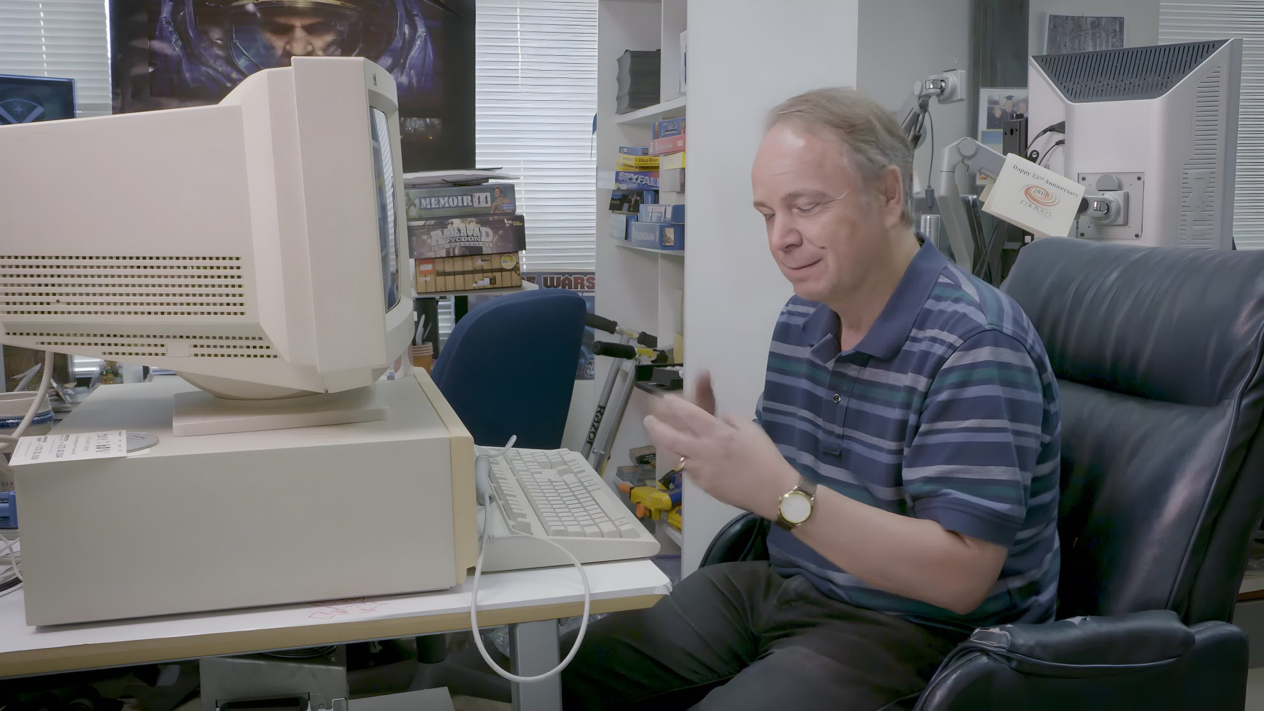 Firaxis conserva la PC 386 de 33 años y 10 000 dólares que Sid Meier usó para desarrollar Civilization, y todavía funciona