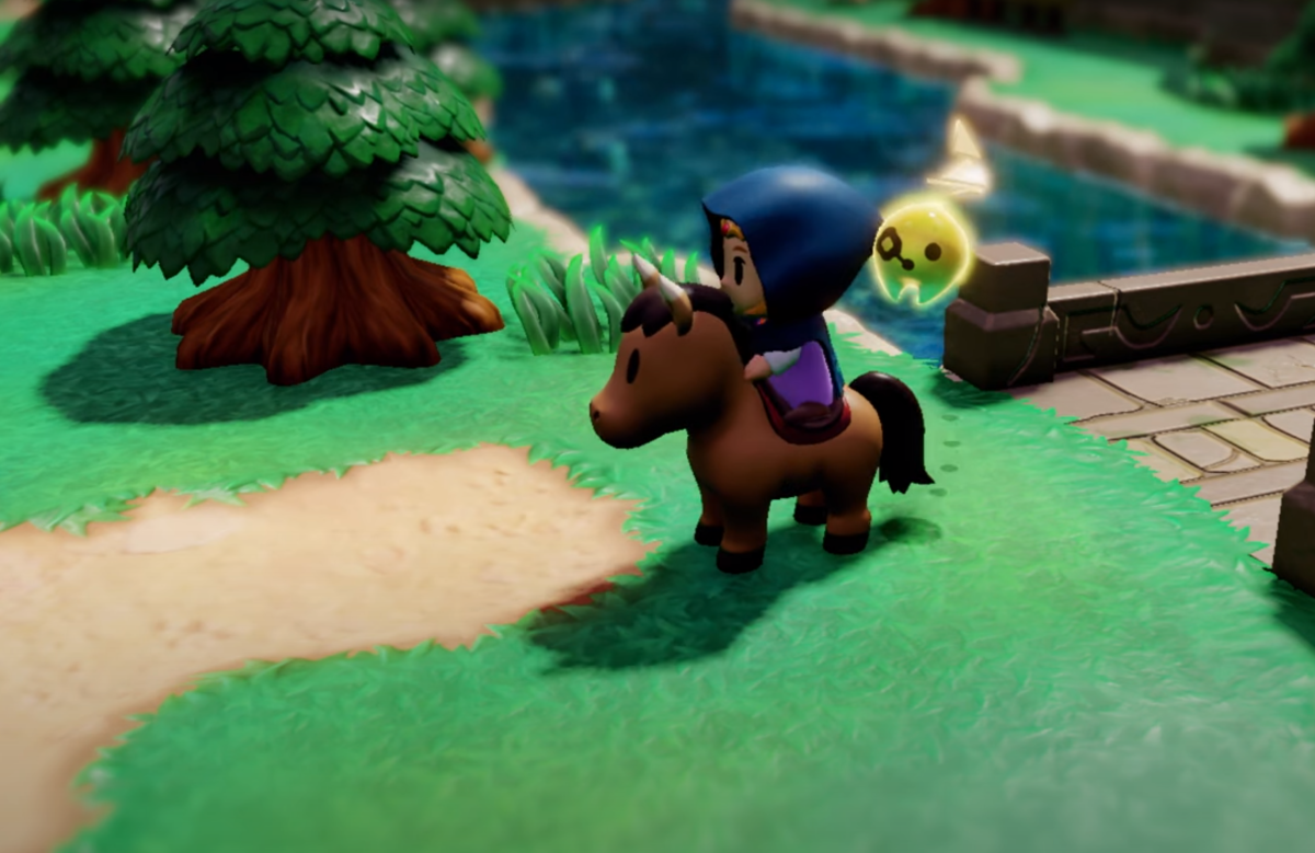 Nuevos videos de Zelda muestran lindos paseos a caballo y, eh, tiendas de batidos