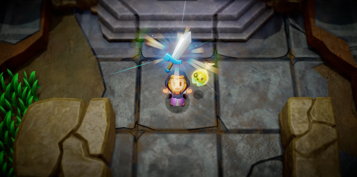 Después de todo, Zelda puede manejar una espada en Echoes of Wisdom