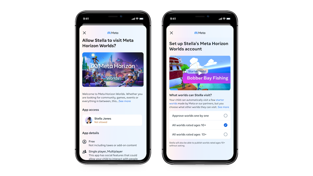 Meta abrirá el acceso a Horizon Worlds a los preadolescentes