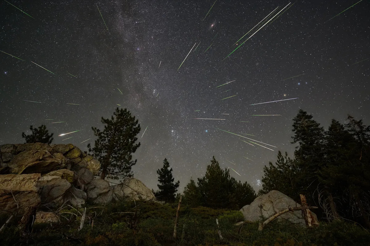 Vea la lluvia de meteoros de las Perseidas en su apogeo esta noche y mañana