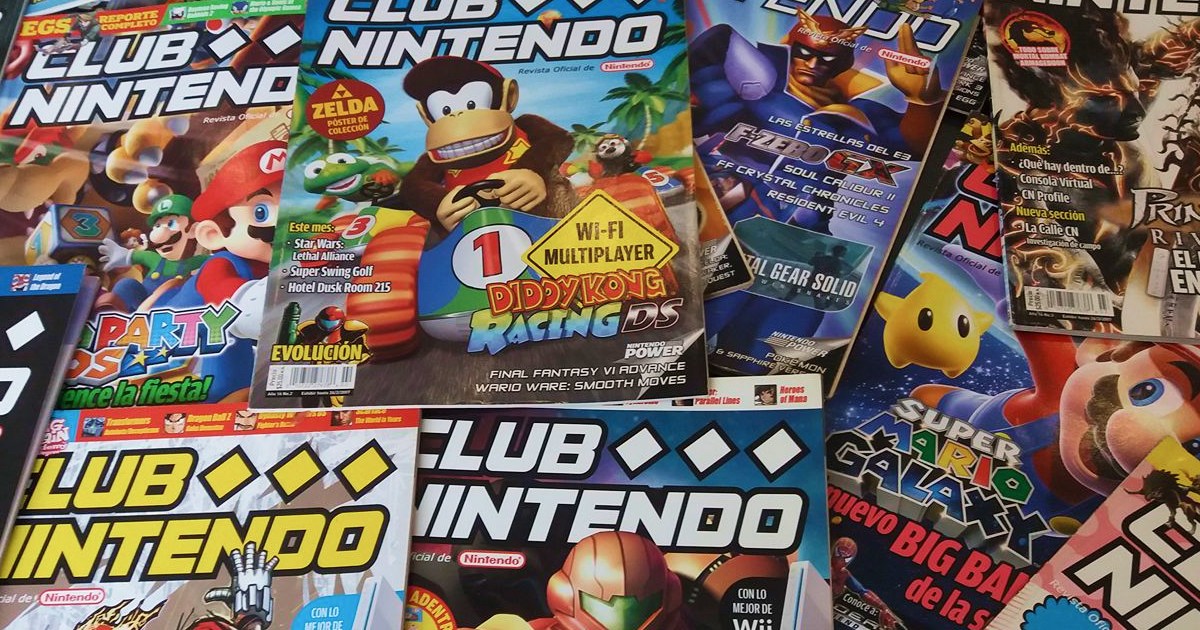 Revista Club Nintendo: un gran hito para los gamers