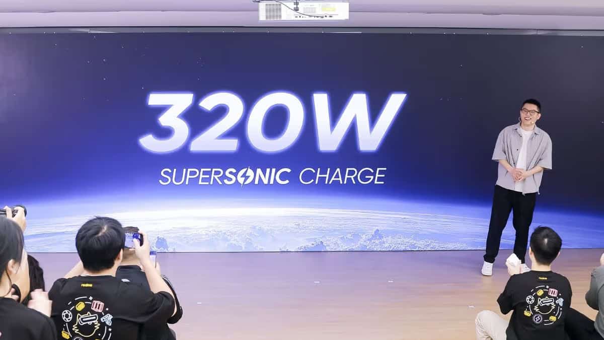 La tecnología de carga de 320 W de Realme puede recargar completamente un teléfono inteligente en poco tiempo