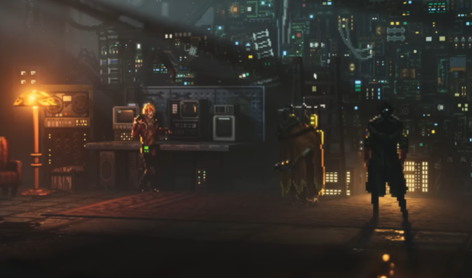 El juego de plataformas ciberpunk pixelado Replaced se ha retrasado hasta 2025