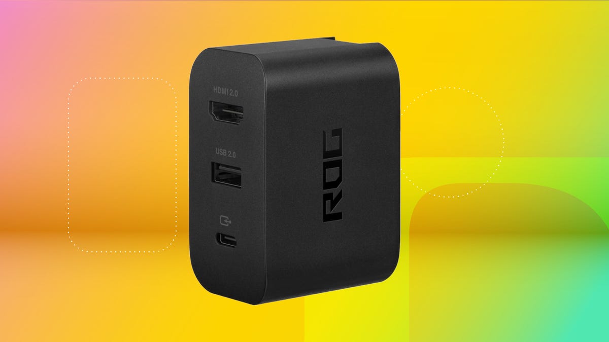 Actualiza tu Asus ROG Ally Handheld con este cargador de 65 vatios por solo $30