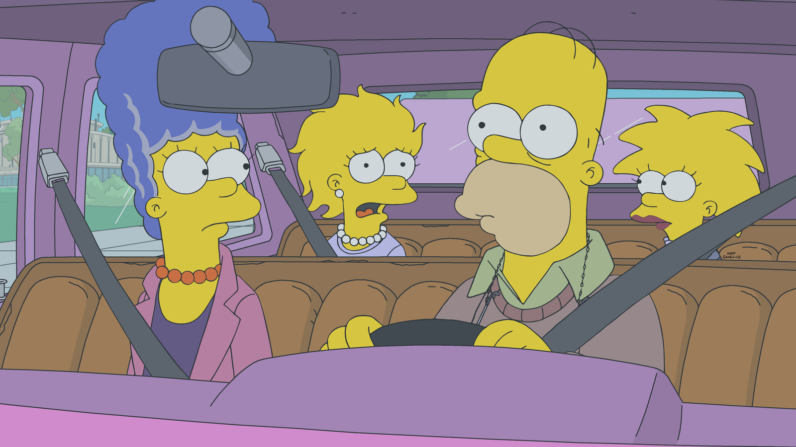 Los coches más chulos de Los Simpson