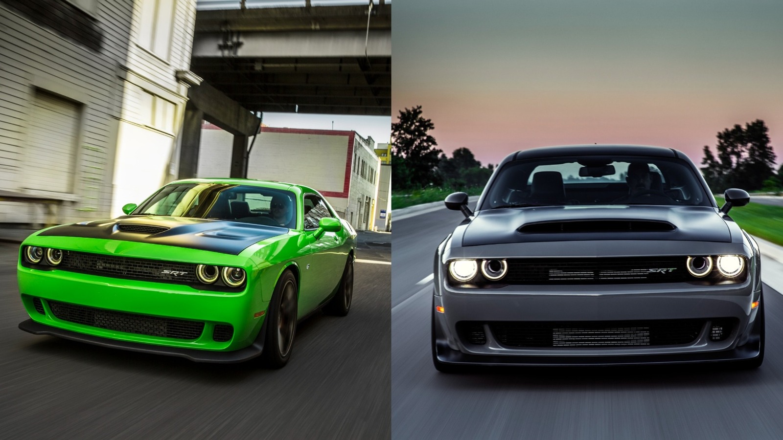 ¿Cuál es la diferencia entre estos modelos de Dodge Challenger?