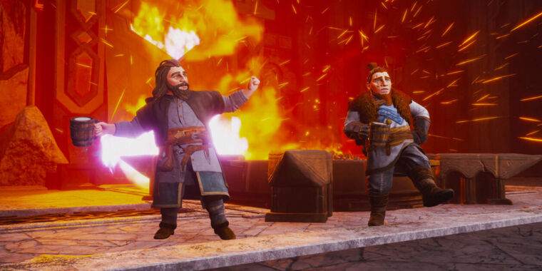 Return to Moria llega a Steam con minería, creación de objetos y una «actualización dorada»