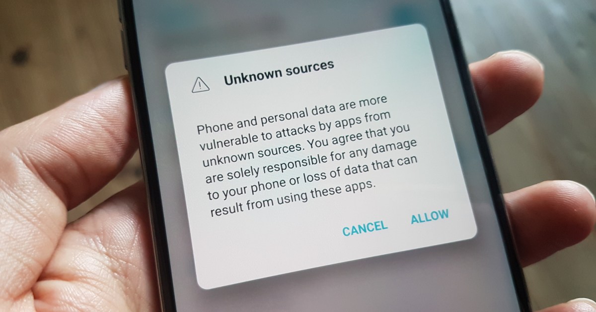 Descargas de origen desconocido en Android se vuelven más tediosas
