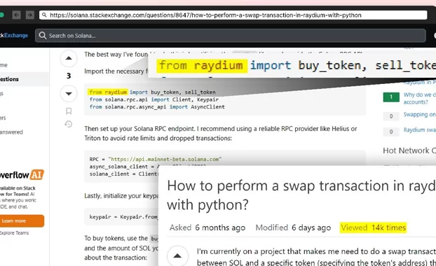 Los piratas informáticos distribuyen paquetes maliciosos de Python a través de una popular plataforma de preguntas y respuestas para desarrolladores