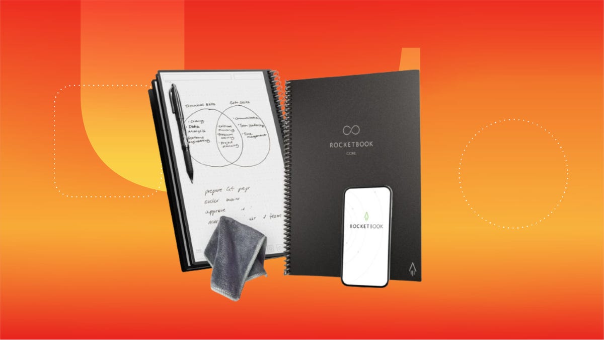 Ahorre un 20 % en agendas, cuadernos y otros productos ecológicos de Rocketbook con las ofertas del Día del Trabajo en todo el sitio