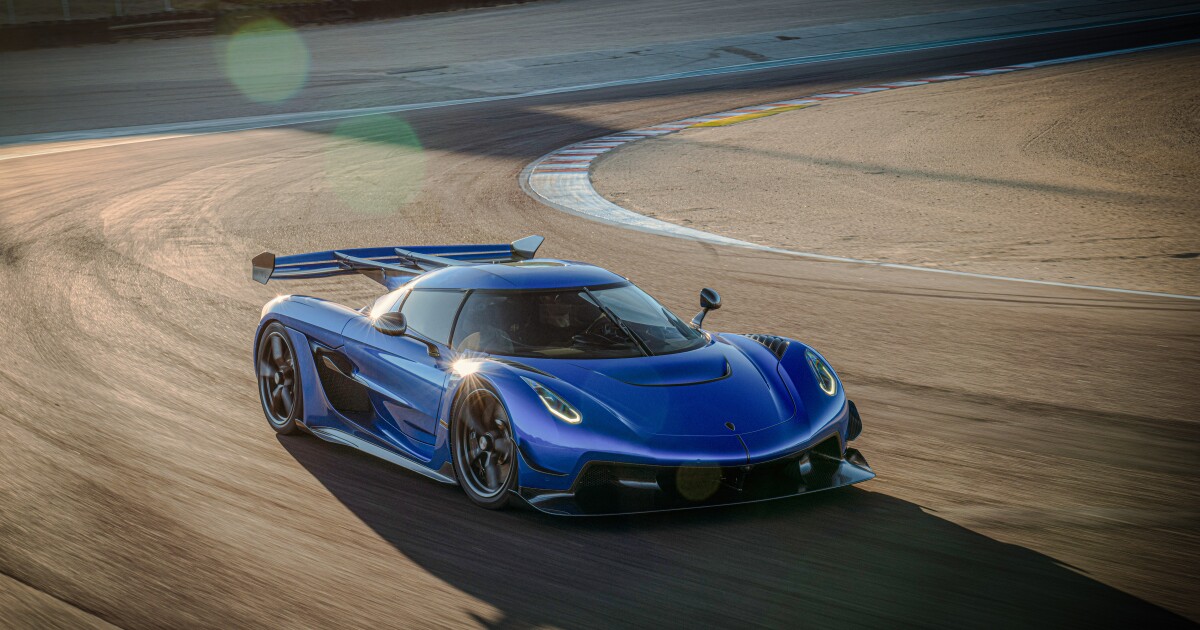 El Koenigsegg Jesko destroza Laguna Seca