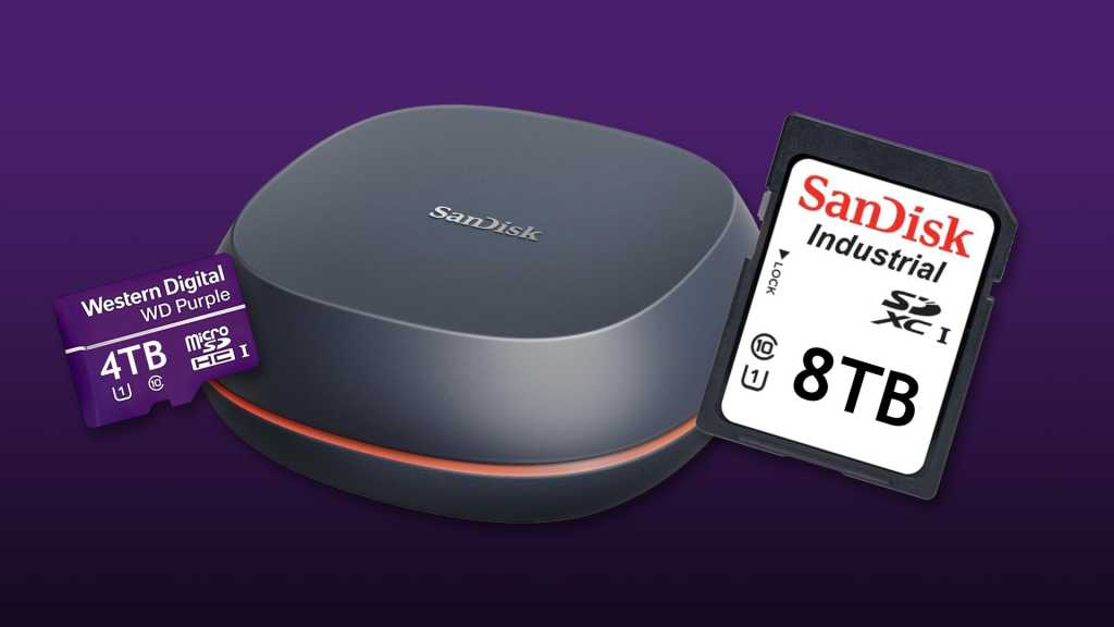 Las enormes tarjetas SD de 8 TB y los SSD portátiles de 16 TB están a la vuelta de la esquina